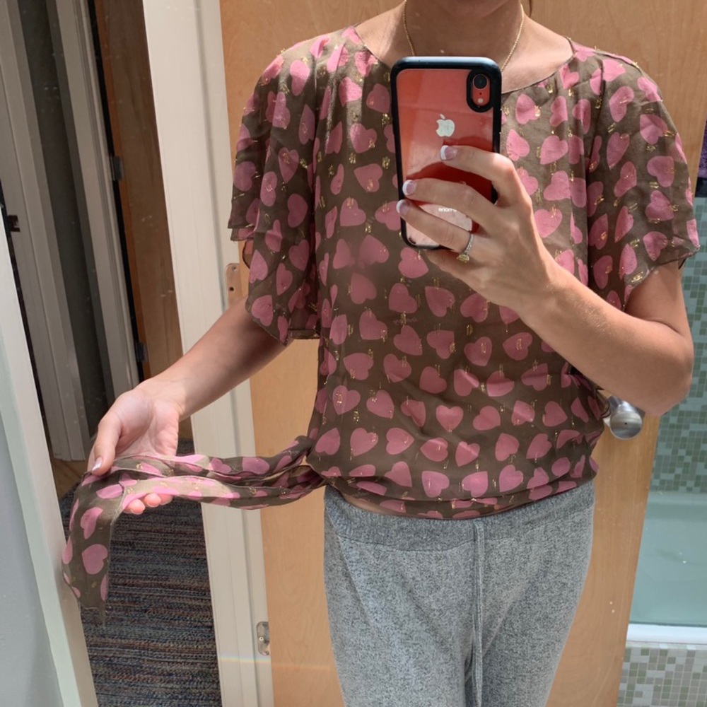 Iceberg silk blouse